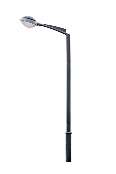 istock Street lamppost, isolated over transparent background 2201065943