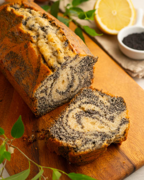 istock Delicious lemon and poppy seed cake. 2201066238