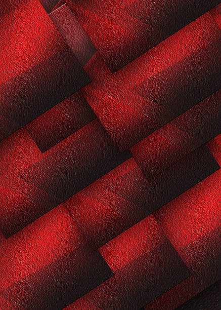 Red abstract background, wave, Geometric graphic, Minimal Texture, cover design, flyer template, banner, web page, book cover