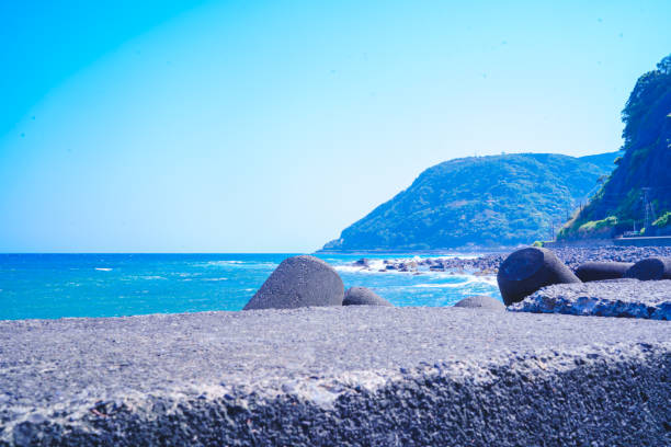 It is a beautiful landscape in Izu.Ocean