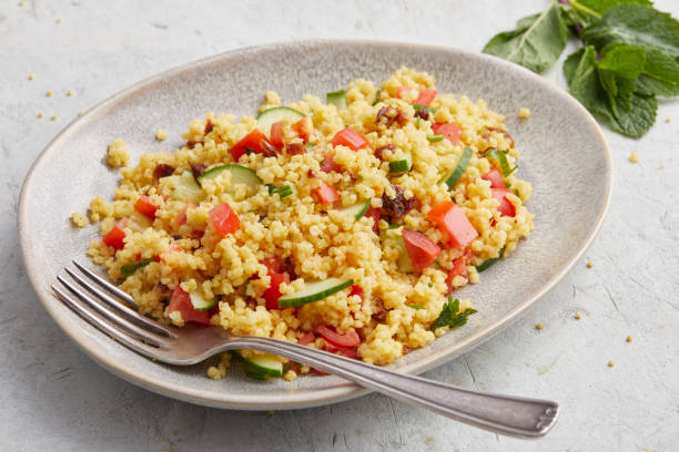 istock Tomato and Cucumber Millet Salad 2201081993