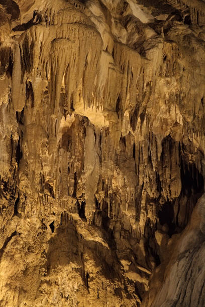 istock Rock formations of Betharram caves in France during a serene midday excursion 2201085372