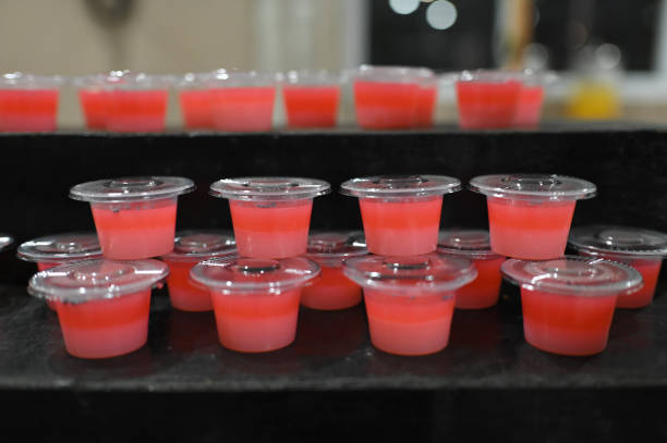 Flavored jellies Dessert,Gelatin