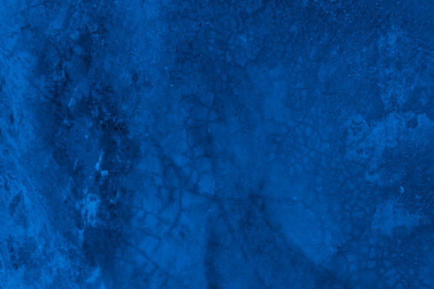istock Old wall pattern texture cement blue dark abstract  blue color design are light with black gradient background. 2201102940