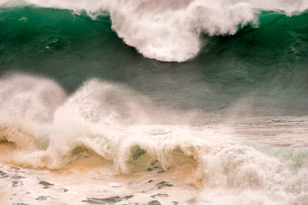 istock The Power of the Ocean: Massive Waves Crashing 2201105468