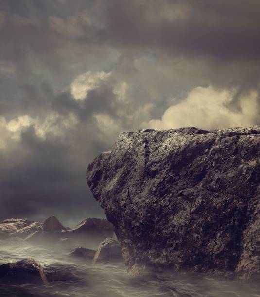 istock Stormy coastal landscape photography 2201106186