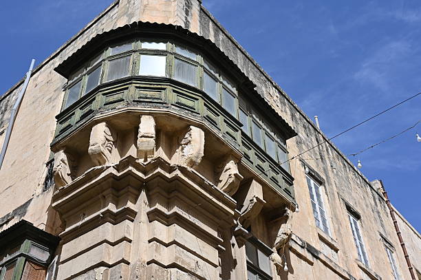 istock Maltese wooden balcony 2201109895