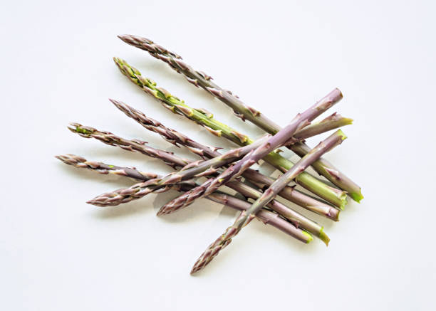istock Bunch of fresh and wild asparagus 2201115777