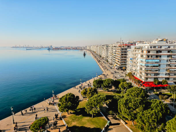 istock View of coastline in Thessaloniki 2201119027