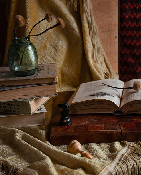 still life arrangement with a vintage feel
