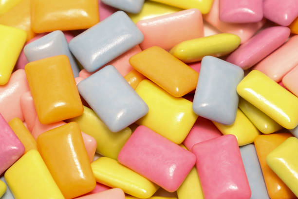 istock Background picture of tablet chewing gums. 2201131969