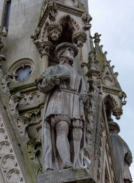 istock Statue of Thomas White on Leicester Clock Tower 2201140888
