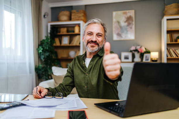 istock Senior businessman in his office 2201141785