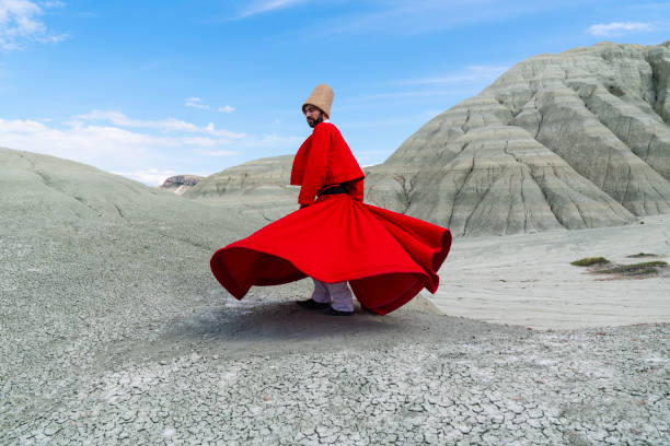 istock sufi whirling (Turkish: Semazen) is a form of Sama or physically active meditation which originated among Sufis. 2201144911