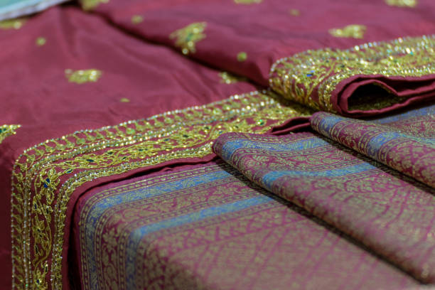 istock Silk fabric Thai and Asia style 2201156557