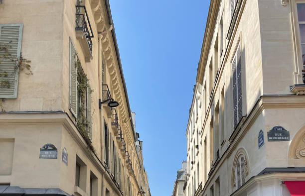 istock Buildings in Paris, France - nice architecture 2201189878