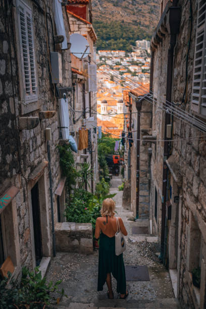 istock A woman explores Dubrovnik 2201196427