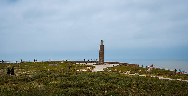 istock Cabo da Roca Monument and Surroundings with Atlantic Ocean View - Portugal 2201203280