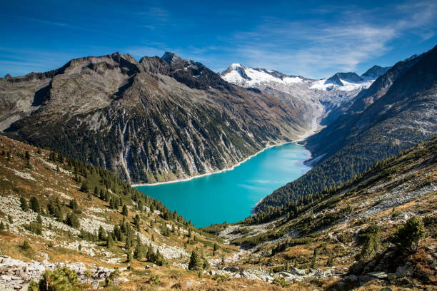 istock Schlegeisspeicher lake in Austria 2201204016