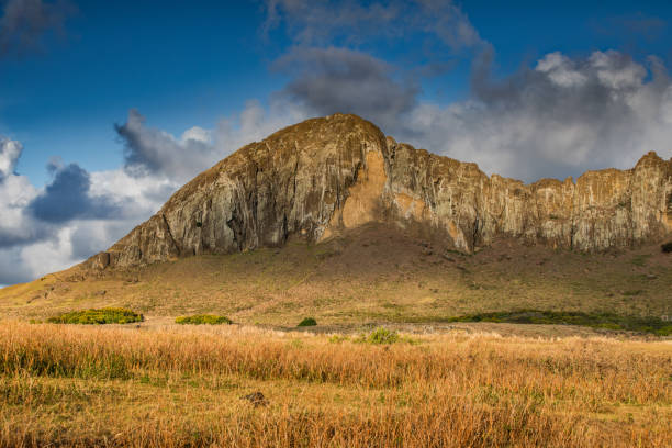 istock Rocky landscape of Easter Island 2201207938