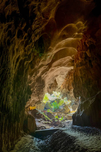 istock Entrance of a Cave Illuminated by Natural Light 2201209260
