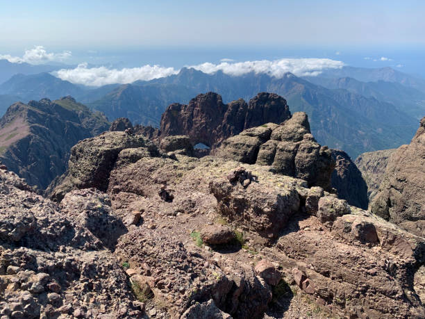 istock Climbing of Paglia Orba in Corsica 2201218619