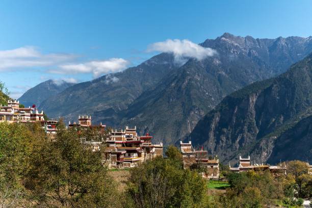 istock Tibetan Village in Danba, Sichuan 2201222360