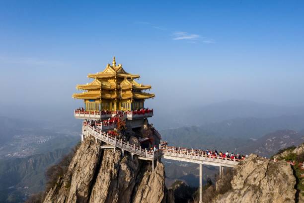 istock Golden Summit Temple on Mount Fanjing 2201222458