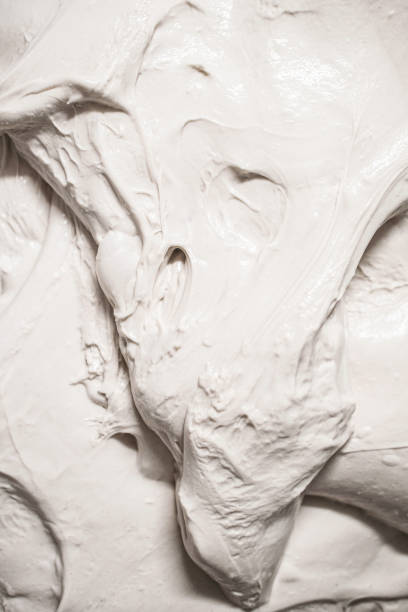 istock Close-up texture of freshly kneaded pizza or bread dough, soft and elastic surface, artisan baking and professional bakery process, food background and ingredient concept 2201222638