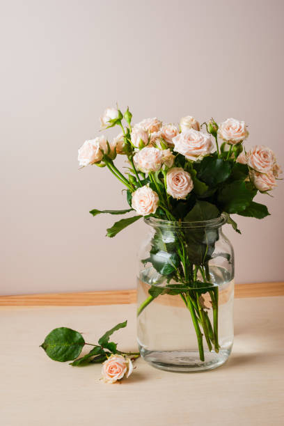 istock Bouquet of pink roses. 2201226899