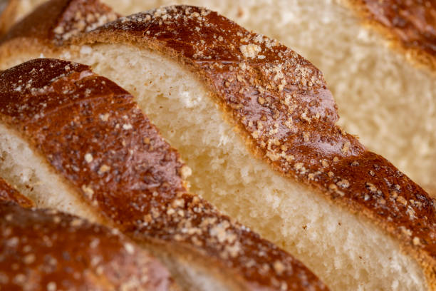 istock a soft loaf of wheat flour on the table 2201229091