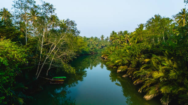 istock Serene waters reflect lush greenery in Chumphon Thailand on a tranquil morning 2201229711
