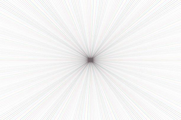 detailed high-resolution image featuring a radial line pattern with many colors