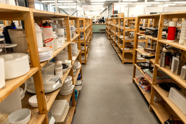 istock The inside of a public second hand store 2201242812