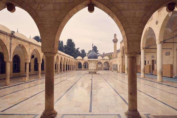 istock Dergah Mosque (Mevlid Halil mosque) in Sanliurfa city, Turkey 2201244916