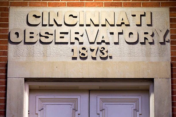 the Cincinnati historical observatory 1873 sign view