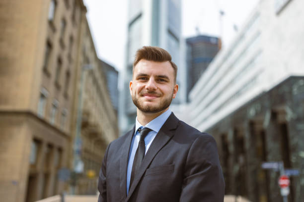 istock Business Professional in Urban Morning Scene 2201271680