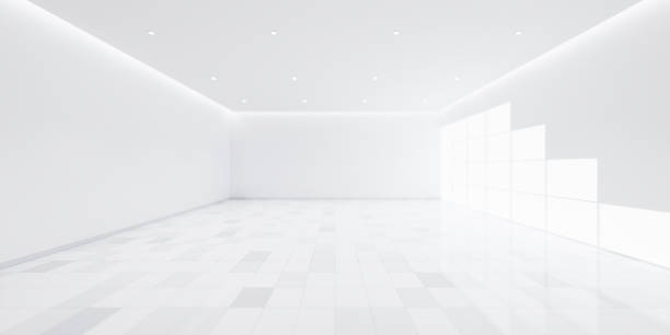 istock 3d rendering of blur background look clean, bright and shiny. 2201272178