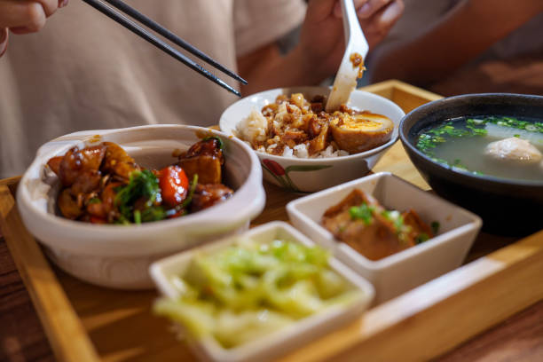 istock Enjoying Authentic Taiwanese Cuisine 2201273442
