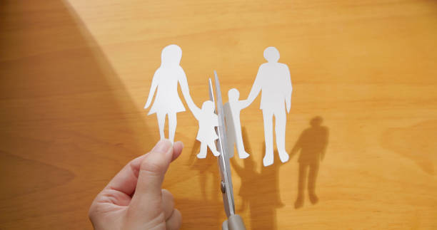 istock Divorce broken family concept 2201296524