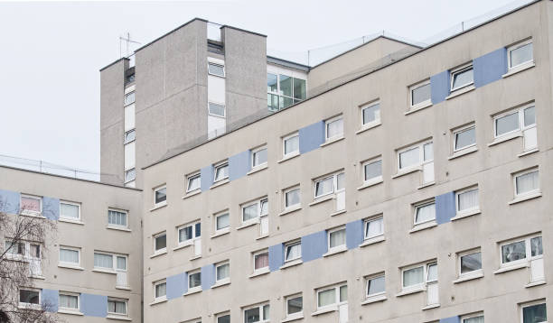 istock High rise council flats in Glasgow city 2201312688