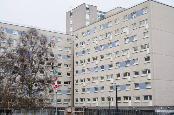istock High rise council flats in Glasgow city 2201314762