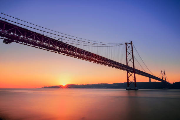 istock Sunrise on April 25 Bridge, Lisbon 2201317469