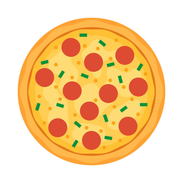 410+ Pizza Dough Top View Stock Illustrations, Royalty-Free Vector