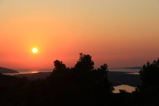 istock Sunset on Hvar Island, Croatia 2201348048