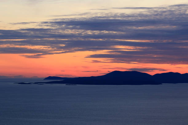 Sunset on Hvar Island, Croatia