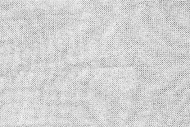 istock Close up texture of light gray woven fabric with a subtle pattern of evenly spaced tiny dots, providing a soft, neutral background ideal for design and creative projects 2201362153