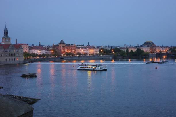 istock Scenery of Praha and Vltava river 2201375526