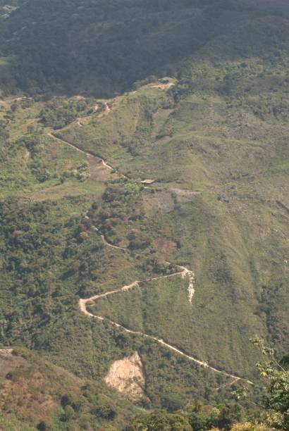 istock Communication routes and parks in Tachira. 2201375902