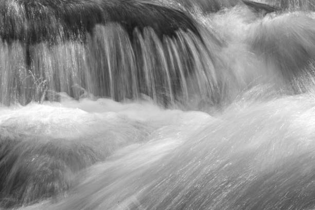 Wall of the water. Waterfall background.